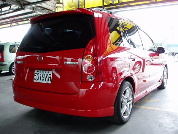 2005年 MAZDA PREMACY 2.0 7人座 紅色 照片3