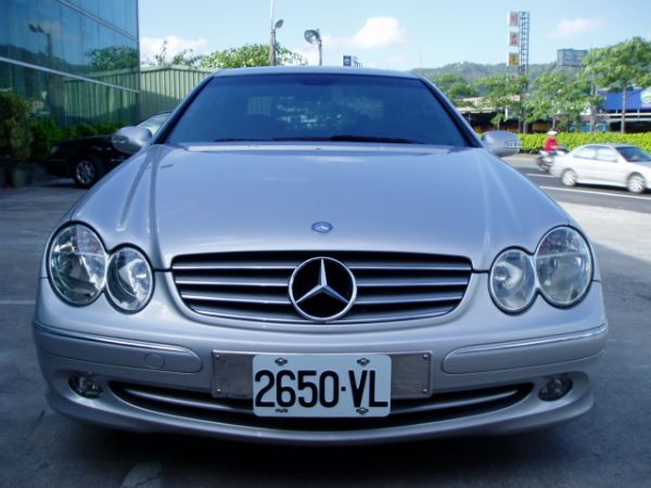 【TACA】2002年 BENZ CLK 240 ELEGANCE 2.6 自排 銀色 全車頂級配備 照片5