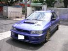 台中市【※2001年◎速霸陸IMPREZA GT 2.0硬皮鯊◎五門◎四WD手排雙安◎最亮眼的藍鯊※】 SUBARU 速霸陸中古車