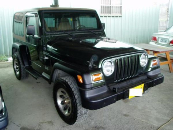 【TACA】1996/7年領 JEEP WRANGLER 藍歌 2.5 綠色 手排  照片1