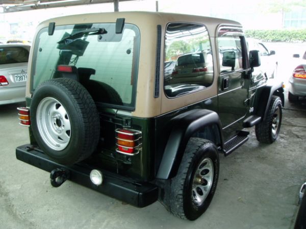 【TACA】1996/7年領 JEEP WRANGLER 藍歌 2.5 綠色 手排  照片4