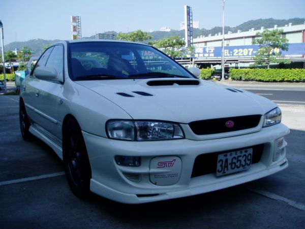 【TACA】2000年 SUBARU IMPREZA GT 2.0 4D 白色 手排  照片1