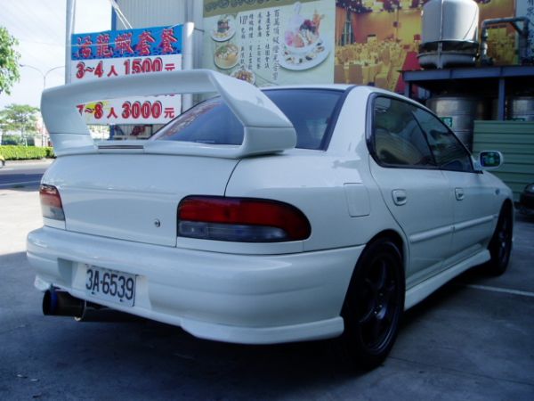 【TACA】2000年 SUBARU IMPREZA GT 2.0 4D 白色 手排  照片4