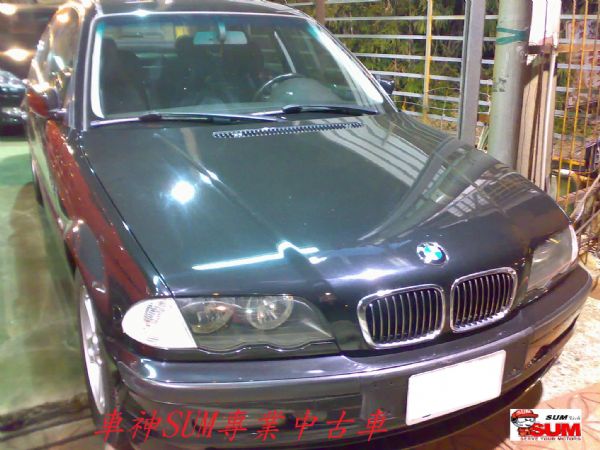 00 BMW 320i 黑色黑內裝 勁裝上場 照片1