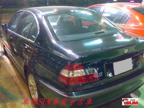 00 BMW 320i 黑色黑內裝 勁裝上場 照片4