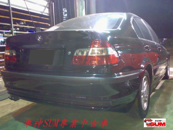 00 BMW 320i 黑色黑內裝 勁裝上場 照片5