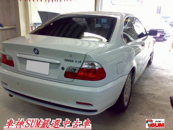 BMW 318Ci 白色 配備頂級 內裝更是優 照片9