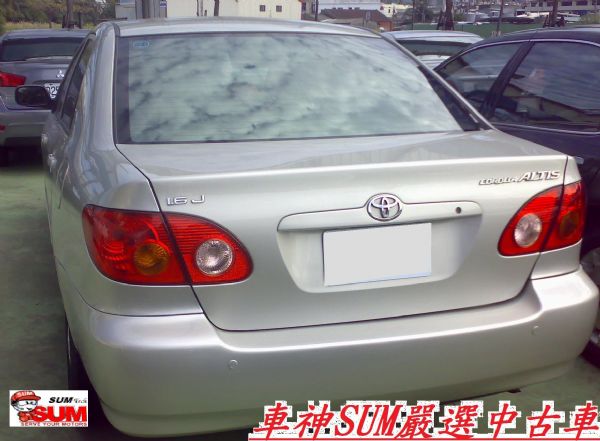 05 ALTIS 1.8E 銀色 豐田經典搶手版 照片5