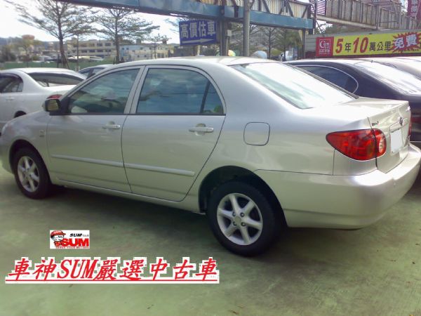 05 ALTIS 1.8E 銀色 豐田經典搶手版 照片6