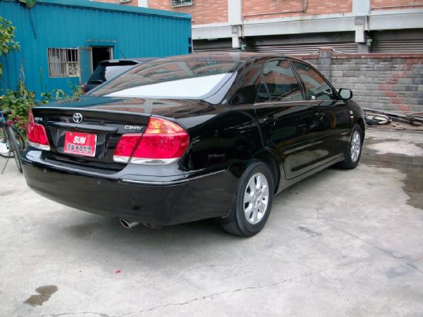 正04年新CAMRY-2.0E~純黑色~ 照片4