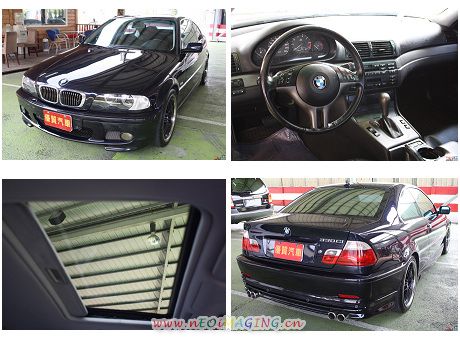 02年BMW325CI~超美深藍色 照片1