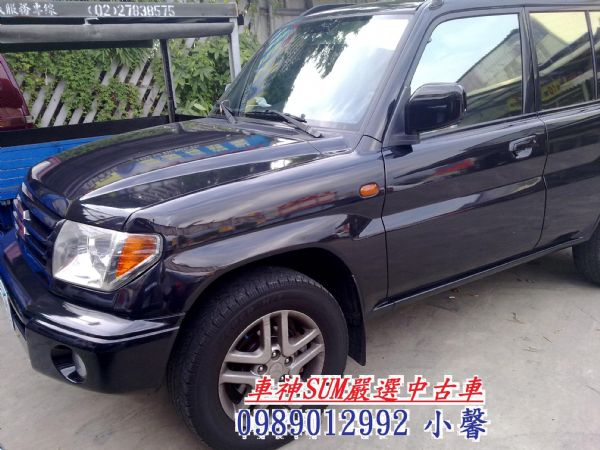 2001 帕加洛 平尼 4WD 黑色 照片2