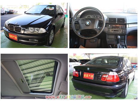 00年BMW320黑色~經典六缸引擎 照片1