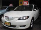 台中市馬自達 3 白色 MAZDA 馬自達 / 3中古車