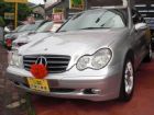 台中市賓士 C200K 2.0 銀色 BENZ 賓士 / C200 Kompressor中古車