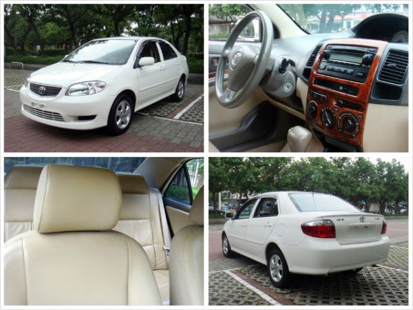 【松順汽車】2005豐田VIOS 白1. 照片6