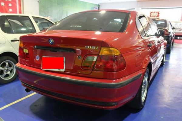 BMW 318 1.9 紅色 照片10