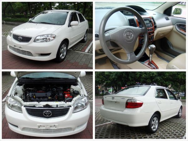 【松順汽車】2005豐田VIOS 白1. 照片6