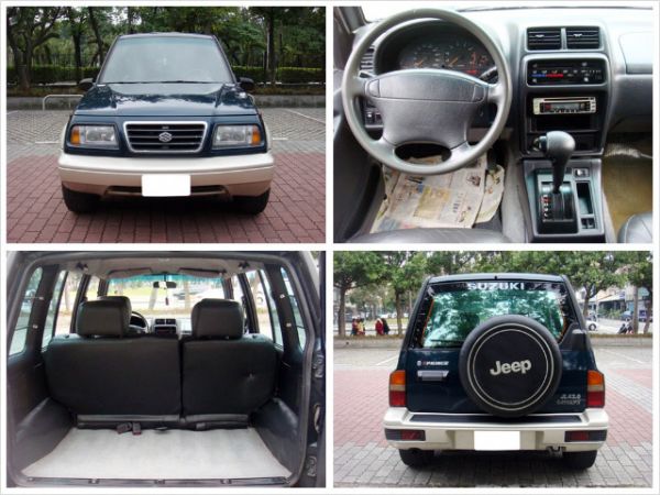 【松順汽車】1997鈴木ESCUDO 金 照片4