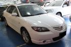 台中市2007年 馬自達 馬3 2.0S 白 MAZDA 馬自達 / 3中古車