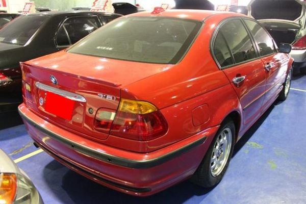 BMW 318 1.9 紅色 照片10