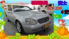 台中市賓士 SLK 230  2.3 銀色 BENZ 賓士 / SLK 230中古車