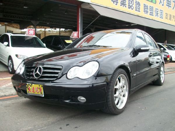 *友達汽車* 02年 賓士 C200K 照片1