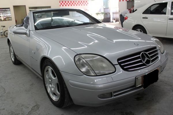 2001 賓士 SLK230 2.3 銀 照片1