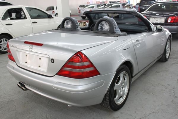 2001 賓士 SLK230 2.3 銀 照片10