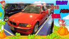 台中市BMW 318 1.9 紅色 BMW 寶馬 / 318i中古車