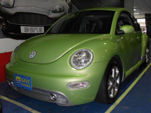 2001 福斯 Beetle 2.0 綠 照片1