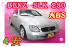 台中市01 賓士  SLK  230 2.3銀 BENZ 賓士 / SLK 230中古車