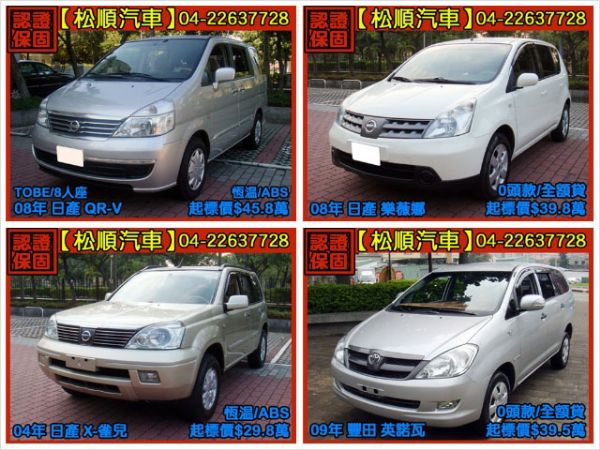 【松順汽車】2008 QR-V 照片8