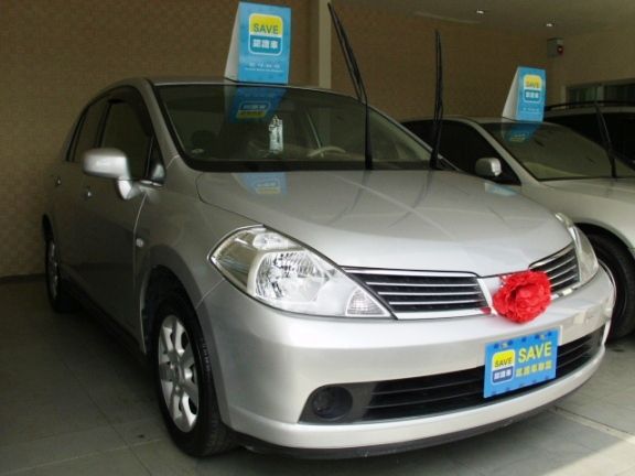 2008 日產 Tiida 1.6 銀 照片1