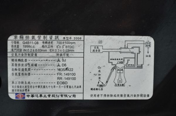 2008三菱~佛提斯IO 照片10