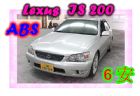 台中市01 凌志  IS 200 2.0銀 LEXUS 凌志 / lS200中古車