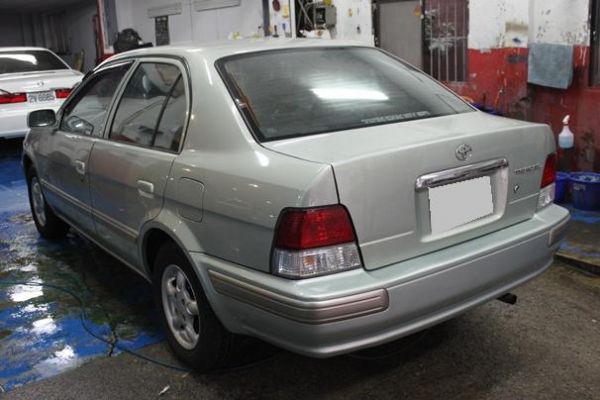 02豐田  Tercel 1.5 淺綠銀 照片5