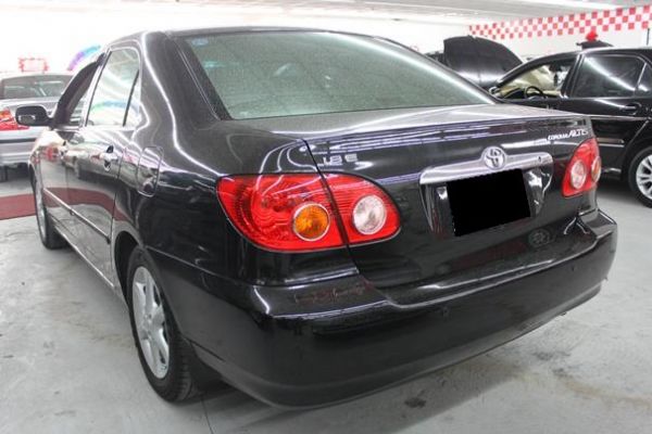 2004 豐田 Altis 1.8 黑 照片8