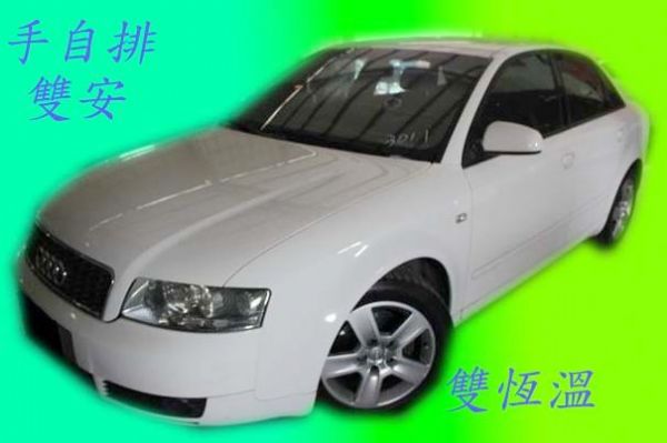 2002年Audi 奧迪 A4 可全額貸 照片1