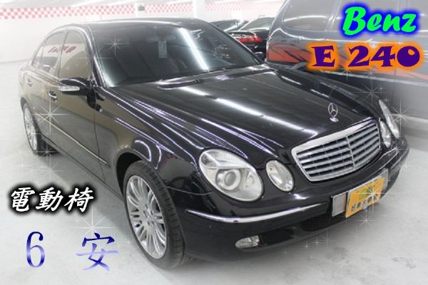 03年Benz 賓士 E240 2.6 照片1