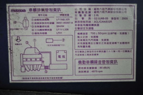 2006馬3~2.0S 照片10