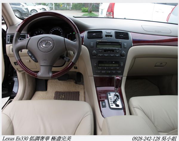 LEXUS ES330 米內裝 照片5