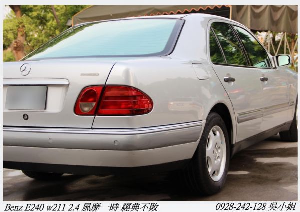 BENZ W210 E240 總代理 照片5