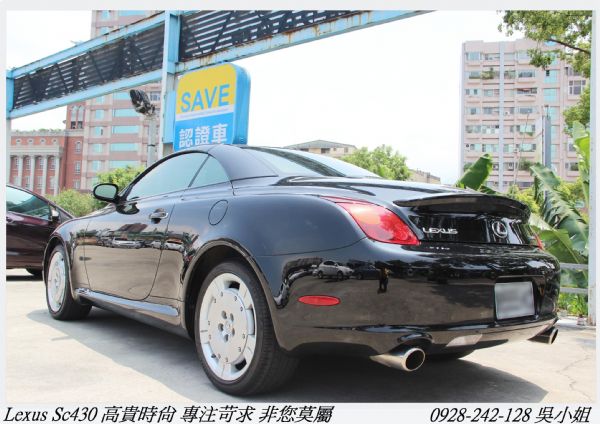 LEXUS SC430 雙門敞篷跑車 照片8