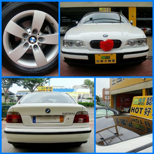 520i BMW 白色 2.0 小改款 照片10