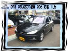 台中市 PEUGEOT 206 PEUGEOT 寶獅 / 206中古車