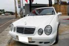 台中市01年賓士 CLK200 2.0白  BENZ 賓士 / CLK 200 Kompressor中古車