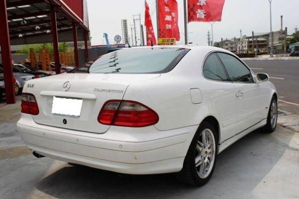 01年賓士 CLK200 2.0白  照片6