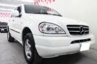 台中市00 賓士  ML320 3.2白 BENZ 賓士 / ML 320中古車