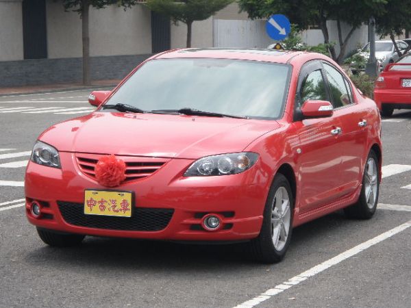 2007年 馬自達 3S 2.0 紅 照片1